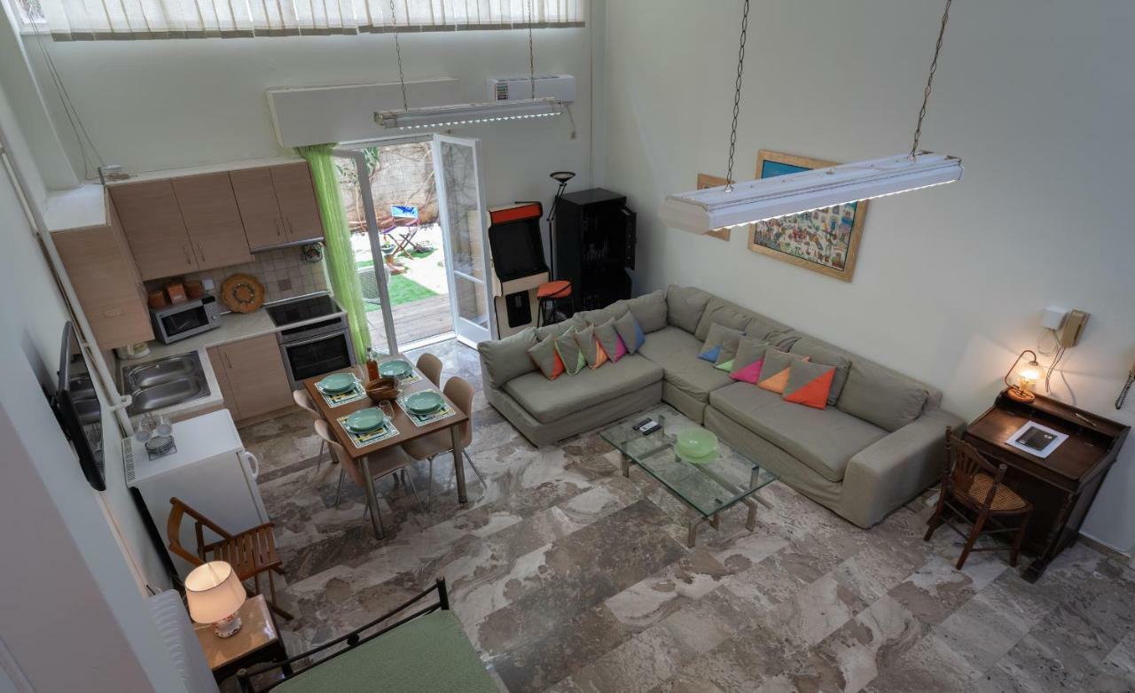 Acropolis Koukaki Loft Private Garden Apartment เอเธนส์ ภายนอก รูปภาพ